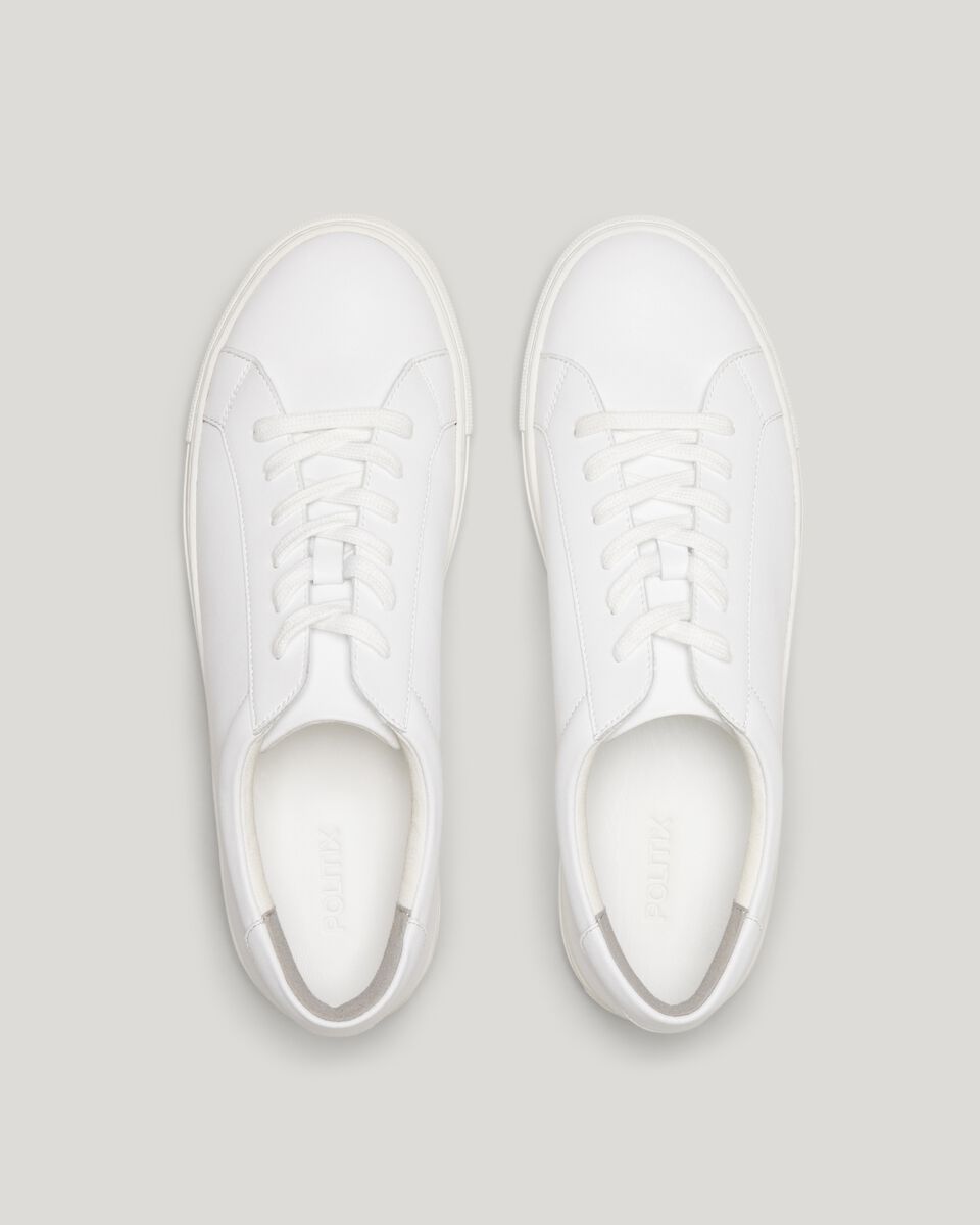 Classic White Leather Sneaker